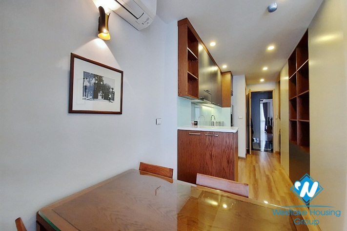 New one-bedroom apartment for rent near Vincom Ba Trieu